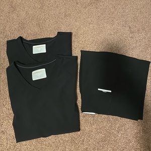 Women’s Black Sketchers Scrubs - 1 set (M/MT)+ 1 top (M)